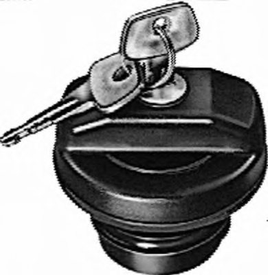 HELLA 8XY 006 481-001 Cap, fuel tank